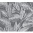 carta da parati motivo floreale nero, argento e grigio di A.S. Création