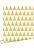 carta da parati triangoli grafici giallo ocra di ESTAhome