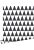 carta da parati triangolo geometrico grafico grigio scuro e bianco opaco di ESTAhome