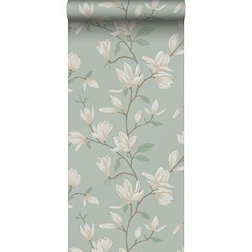 carta da parati magnolia verde celadon di ESTAhome