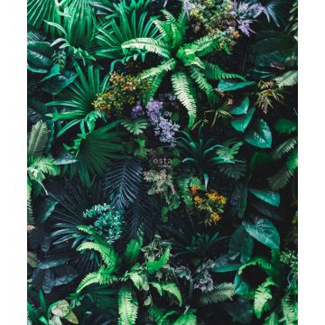 fotomurale piante tropicali verde di ESTAhome