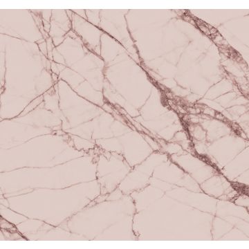 fotomurale marmo rosa grigio di ESTAhome