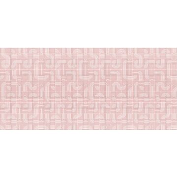 fotomurale 3D grafico rosa veccho di ESTAhome