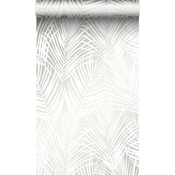 carta da parati foglie di palma bianco di Origin Wallcoverings