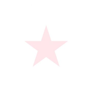fotomurale stella rosa tenue di Origin Wallcoverings