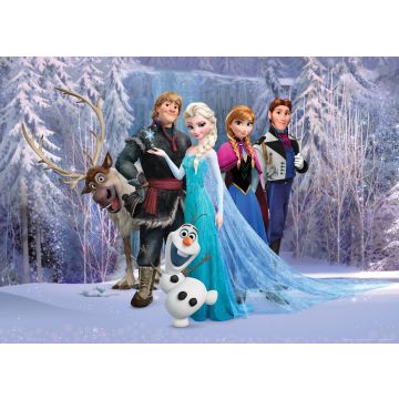 poster Frozen viola e blu di Disney