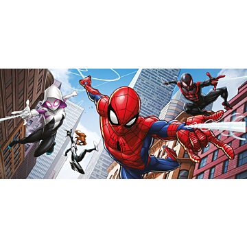 poster Spider-Man rosso, blu e grigio di Sanders & Sanders