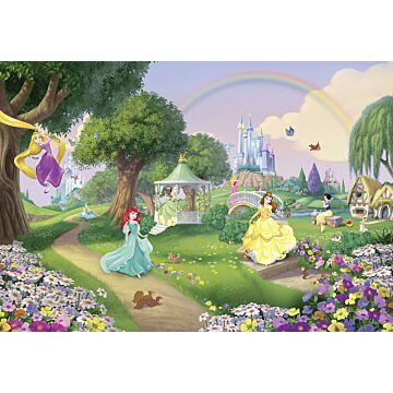 fotomurale principessa Disney verde, viola e giallo di Sanders & Sanders