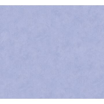 carta da parati liscia con effetto pittorica blu di A.S. Création